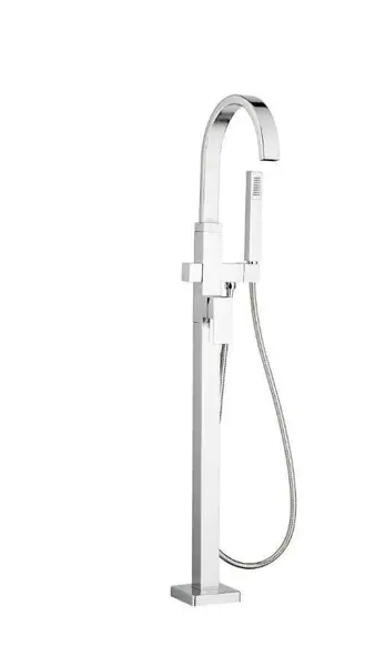 Free standing tub faucet