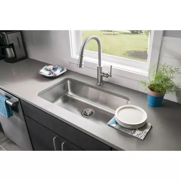 *Brand New* Elkay Lustertone ELUH2816 Single Bowl Undermount Stainless Steel Kitchen Sink
