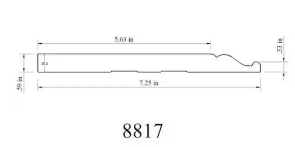 Baseboards (white primed)