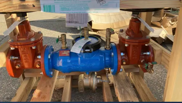 Zurn Wilkins 3” Double Check RPZ Backflow