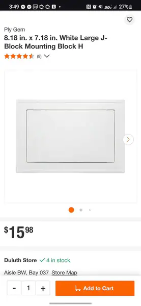Vinyl j channel trim boxes