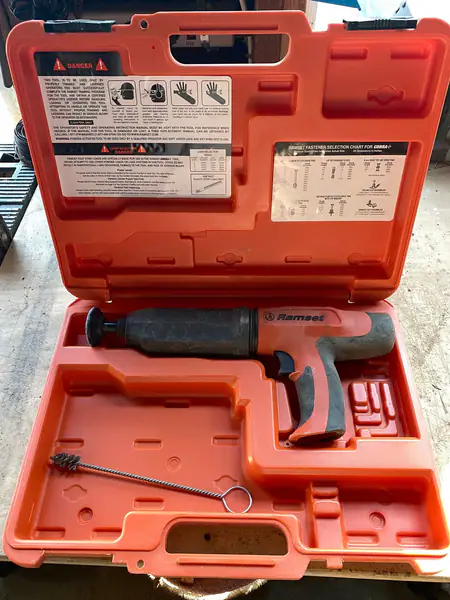 Ramset Cobra+ 0.27 caliber semi-automatic powder actuated nail gun