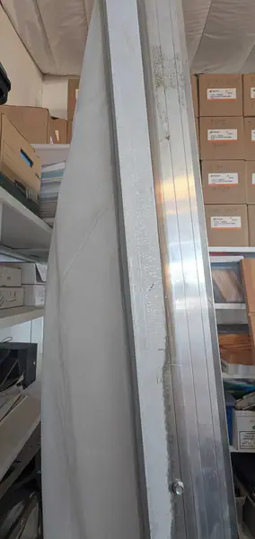 29 1/2" x 77 1/2" Double Dome, frosted skylight 