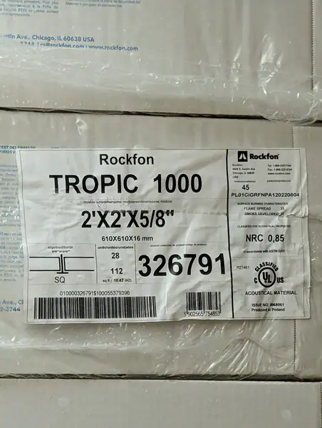 Rockfon Tropic 1000 Ceiling Tile	