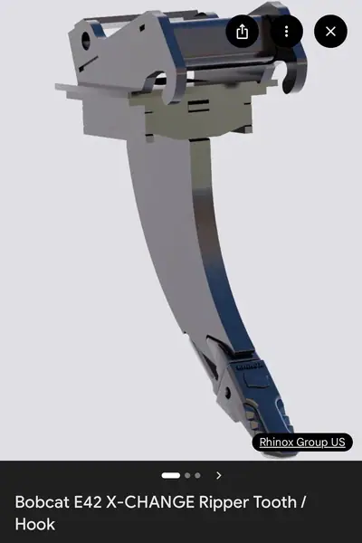 Bobcat ripper  attachment fits E35,E45,E50,E55,E60 