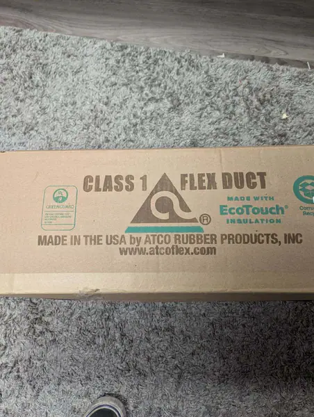 6in x 25ft Class 1 Flexible Duct