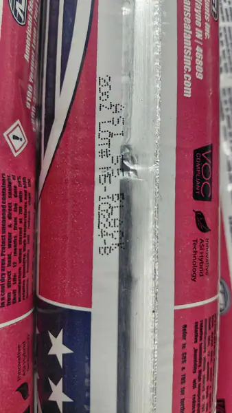 American Adhesive Hybrid Sealant ASI(Black) 20 ounce  tubes 12 in each case 