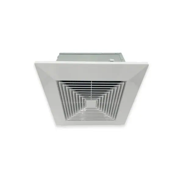 $79.00 - 12-Inch Square Bathroom Ventilation & Exhaust Fan - 110 CFM