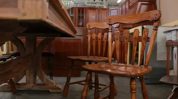 Pickled Pottery Barn Chair