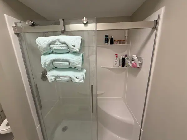 Shower panels, base, door 