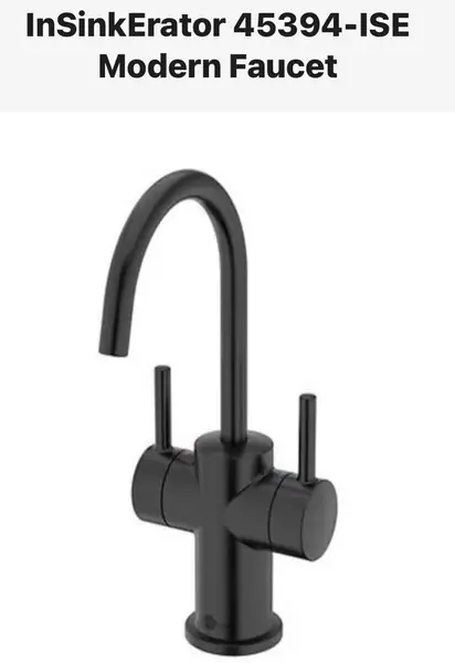 Insinkerator Hot Cold Faucet matte black