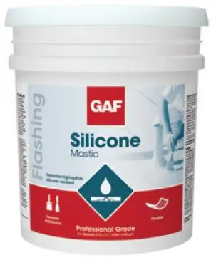 GAF Silicone Mastic Roof Coating 2.0 White