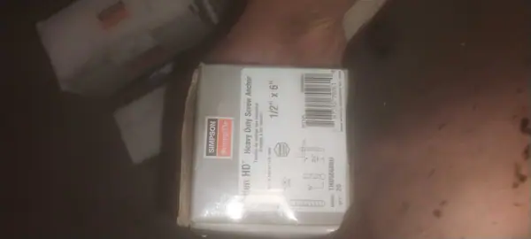 1/2x6" Titan HD Screw Anchor Half Price