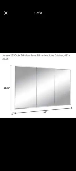Jenson 48 in medicine cabinet