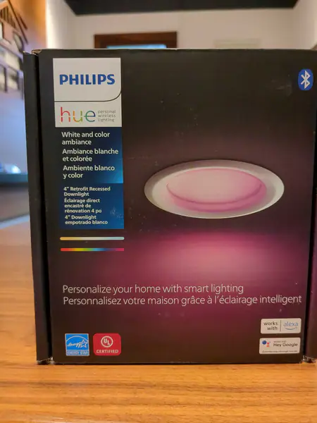 Philips hue 4" Retrofit Recessed downlights