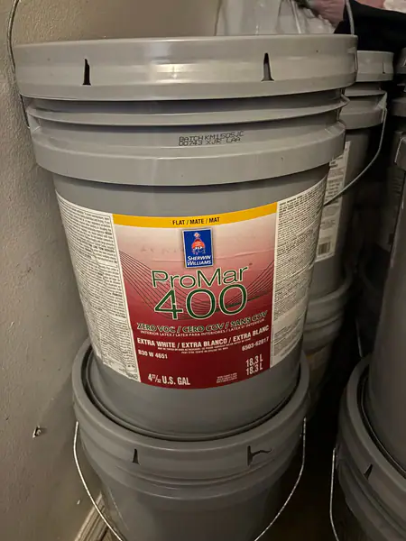 ProMar 400 Flat Extra White Interior Paint