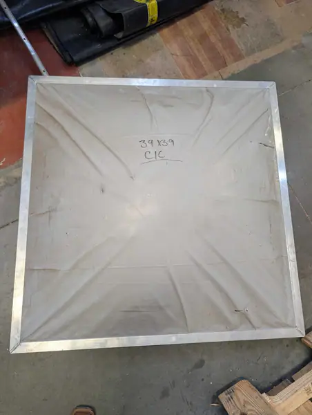 39" x 39" clear dome skylight