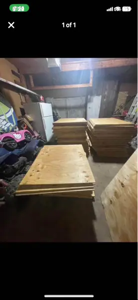 3/4" A-Grade Plywood - 4x3
Half Sheets HT stamped