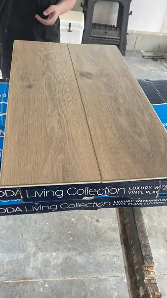 Luxury vinyl flooring