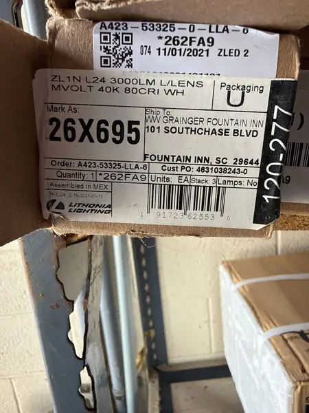2-Foot Lensless Integrated LED Linear Strip Light (4000K, MVOLT)