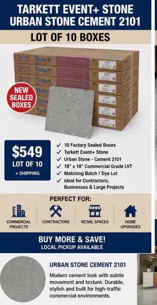 Tarkett Commerical LVT Tile 