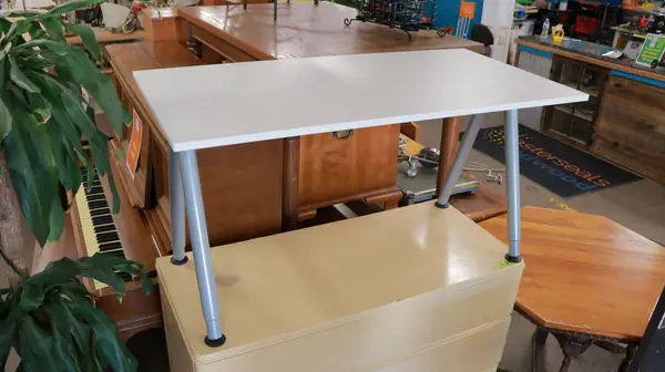 IKEA “Thyge” White Desks