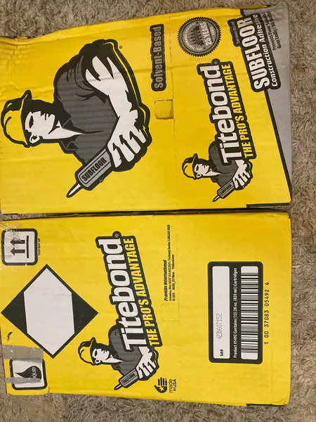 Titebond subfloor construction adhesive