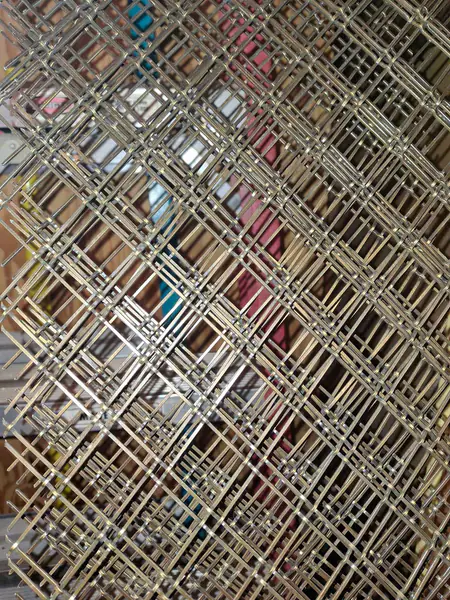 Antique Brass Wire Mesh Panels