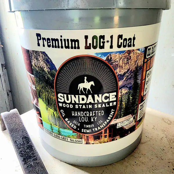 5 Gallon Semi-transparent Deck Wood Stain and Sealer 