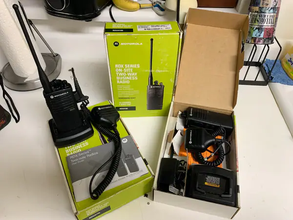 MOTOROLA (RDU4100) ON SITE RADIO