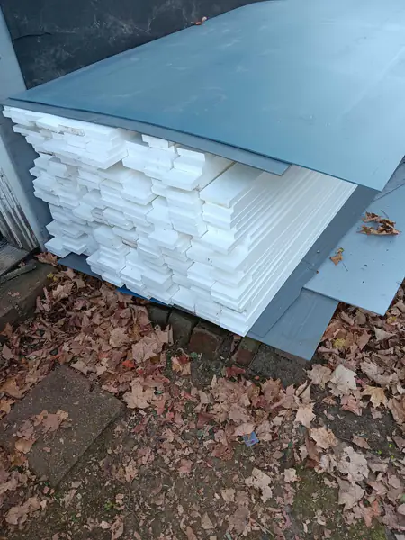 1x4x18 pvc house trim