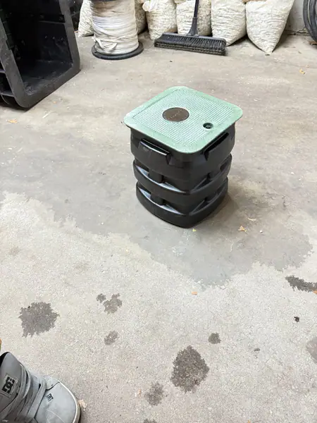 In ground pull box telecommunications 