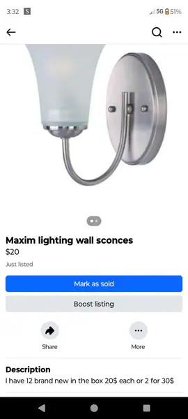 Maxim lighting wall sconces