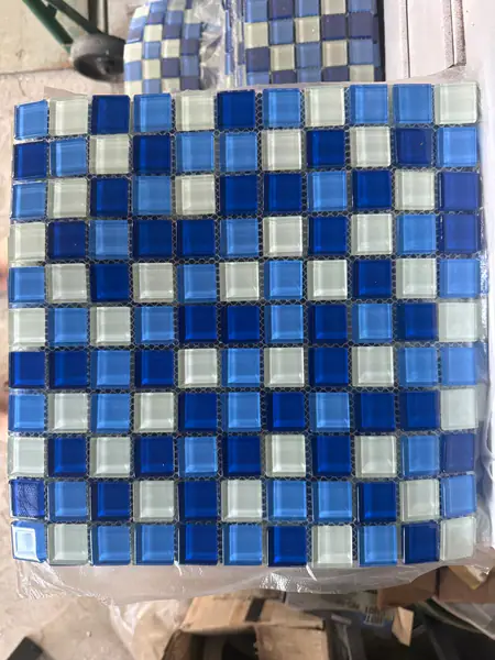 Glass mosaic tile 12”x12” Glow in the Dark