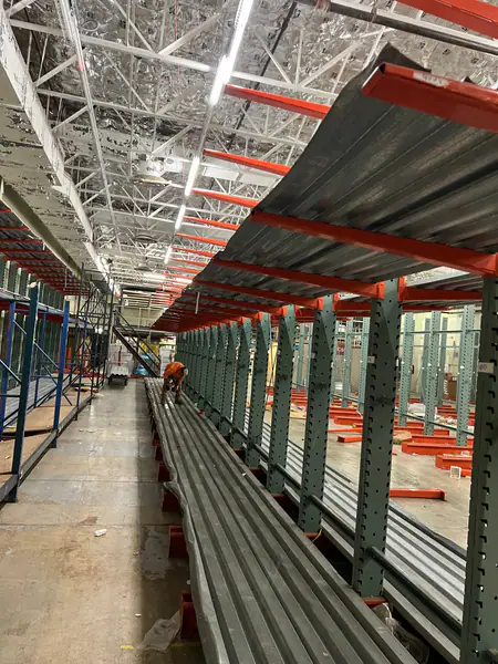 Industrial Warehouse Shelves