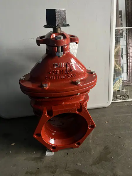 MUELLER COMPANY A-2361 Series 6 in. Mechanical Joint Ductile Iron Open Left Resilient Wedge Gate Valve