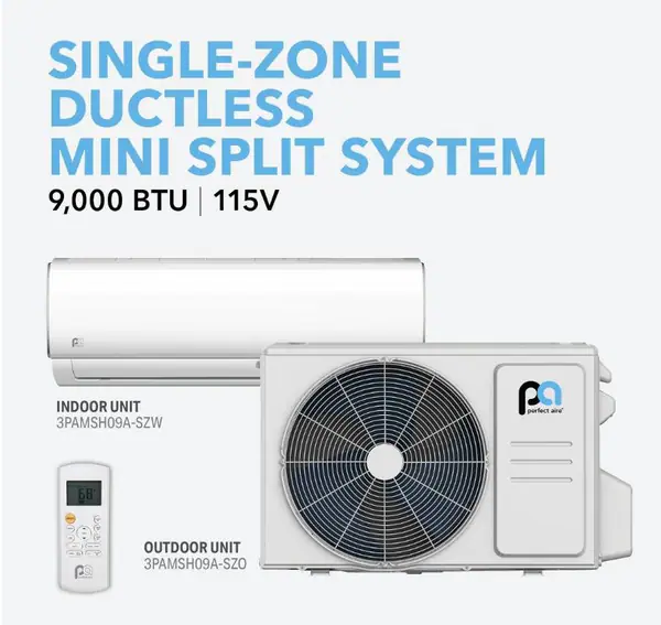 Indoor and Outdoor Mini Split System