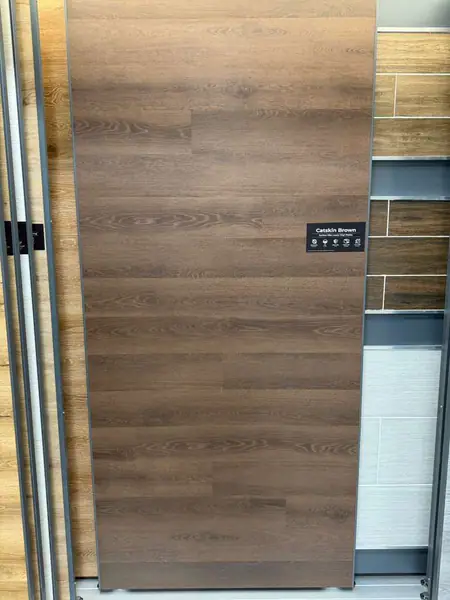 $0.53/sq.ft - 54 sq ft/box | Glue Down LVP-Catskin Brown- 6 x 48- 54 sq ft- 27 pieces/box $29.00