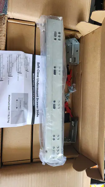 Soft-Close Undermount Drawer Slides - Cabinet hardware
