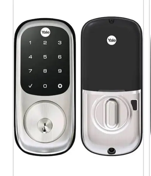 Electronic deadbolt Yale 