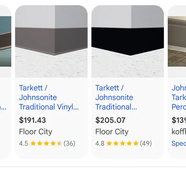 Rubber Base Wrap - Tarkett/Johnsonite