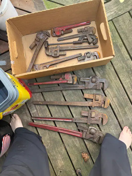 Industrial Square-Jaw Wrench Set – 3 Piece | 1-7/16, 1-1/2, 2-7/16 | Lebanon Pickup