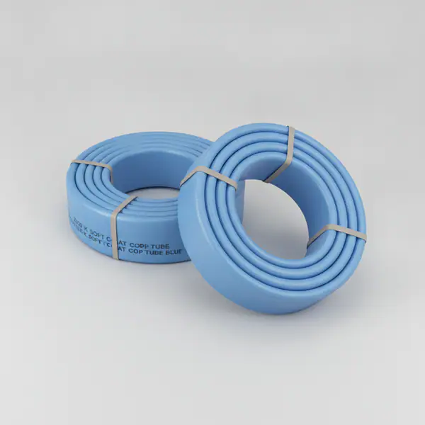 2X20 K SOFT COAT COP TUBE BLUE