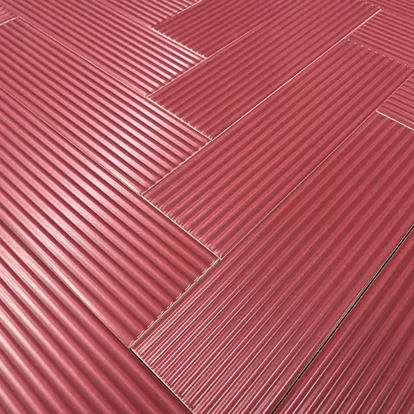 Portobello America Ligne Magenta Matte 3x10 Ceramic Subway Tile - 3.66 sqft per box