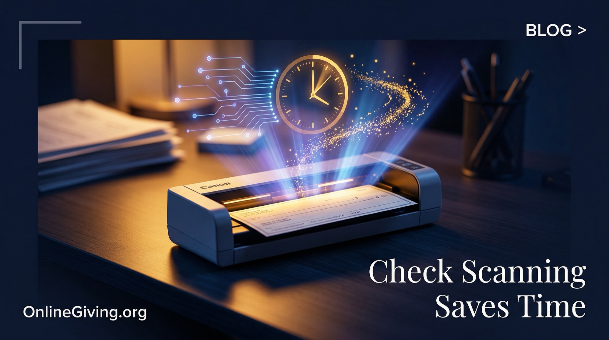Check Scanning Gives Your Time Back