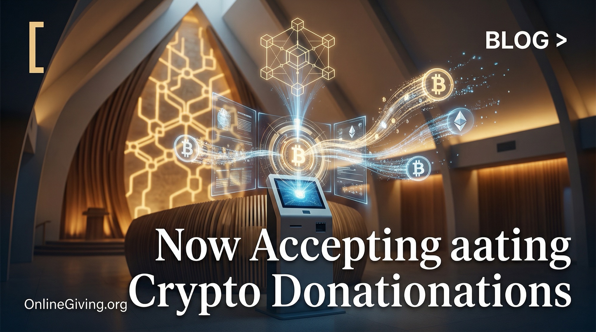 Now Accepting Crypto Donations