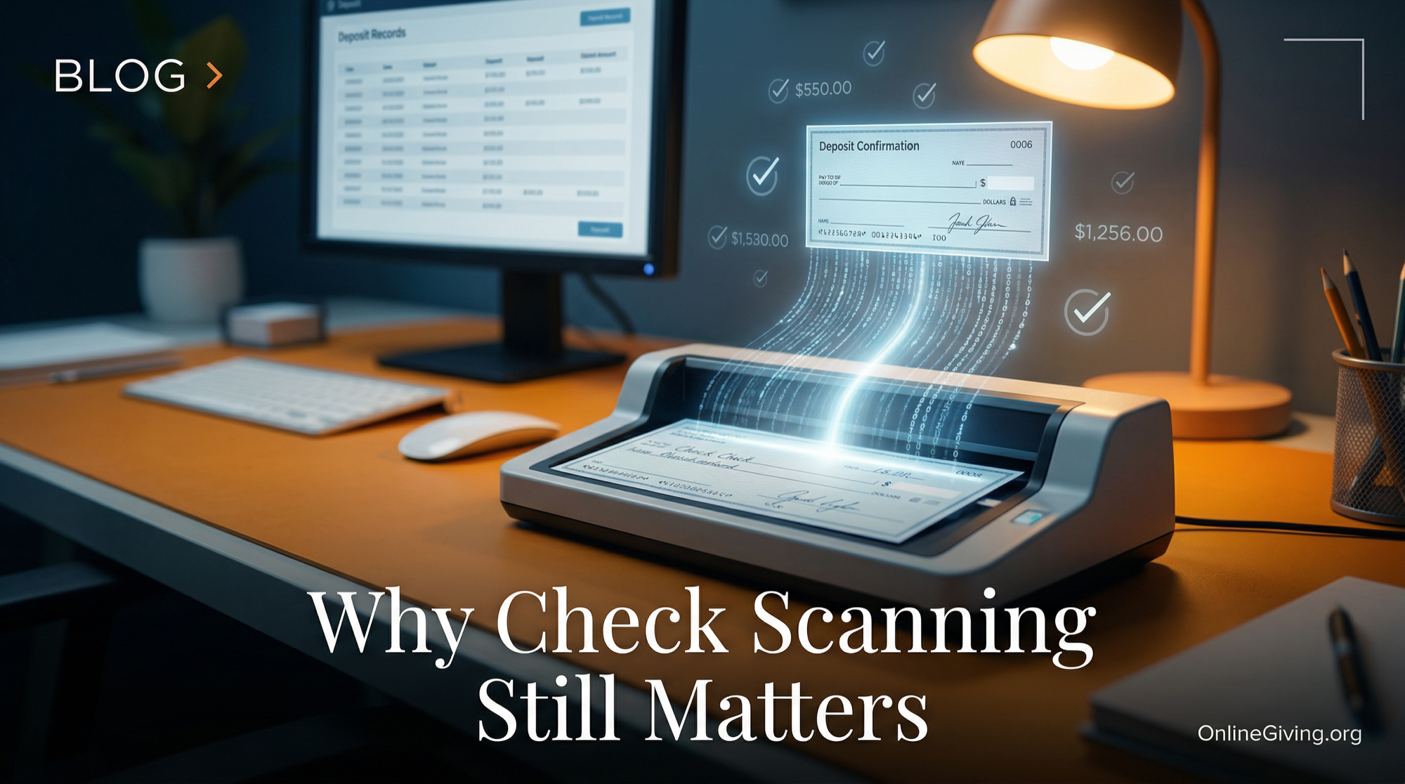 Why Check Scanning Still Matters in a Digital Giving World