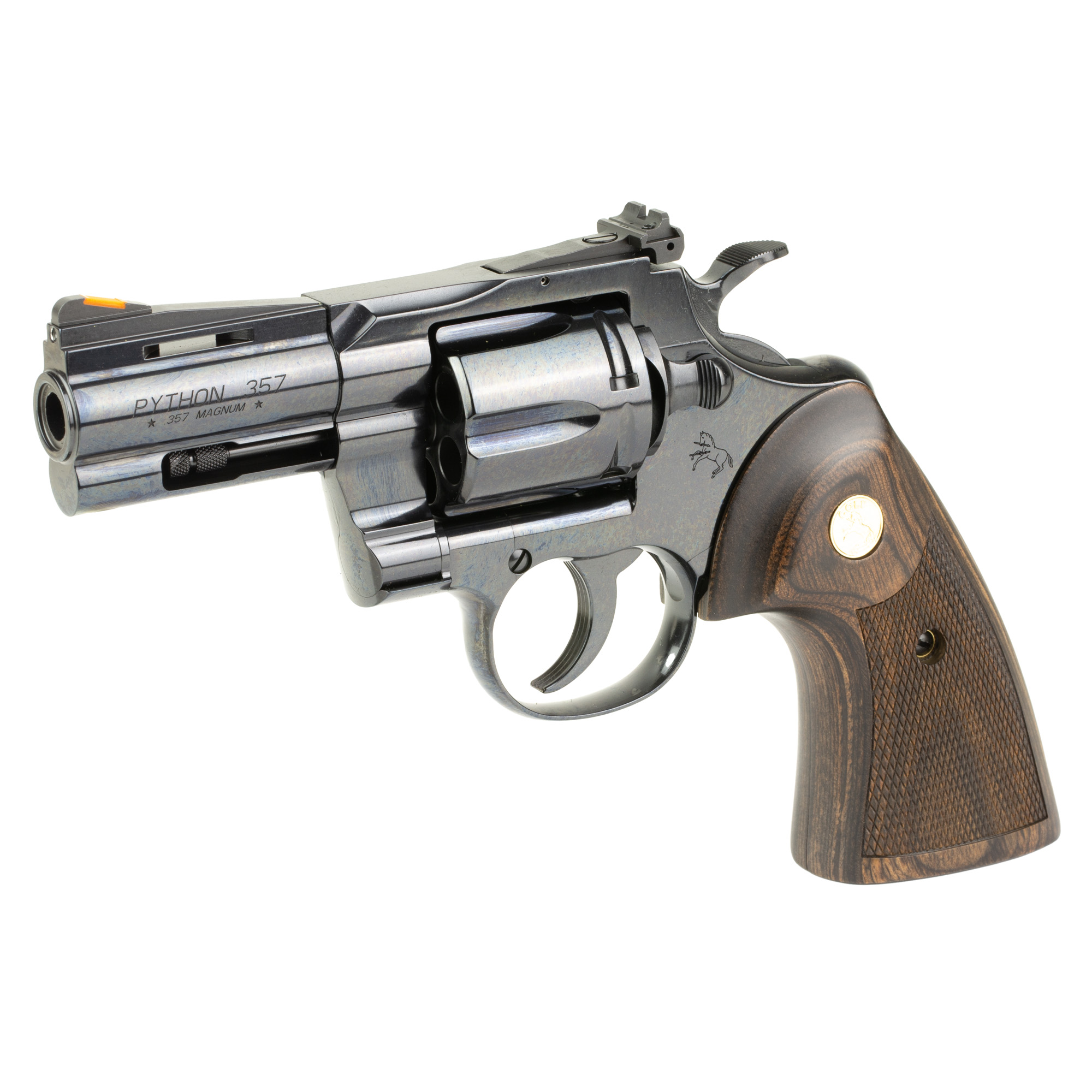 COLT PYTHON 357MAG 3" 6RD BLUED - Image 3