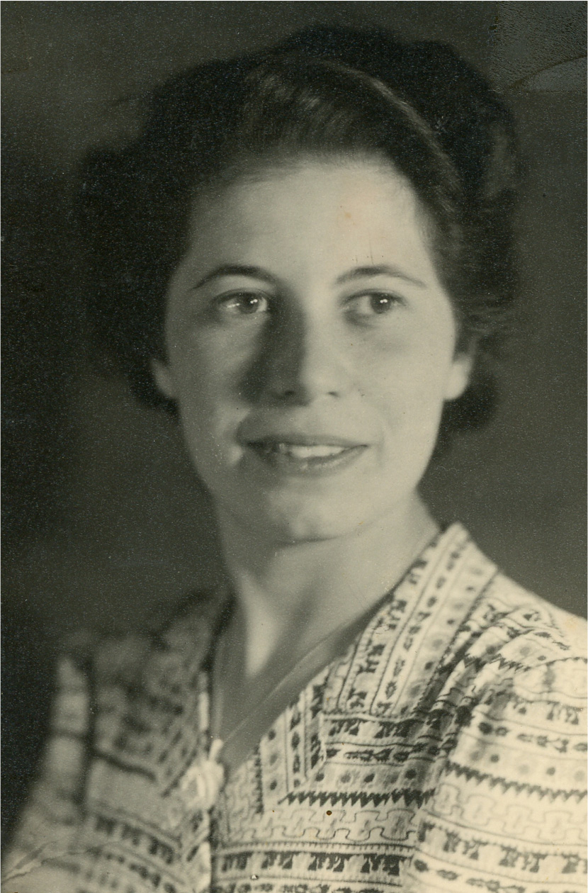 Simone Mogendorff eind dertiger jaren