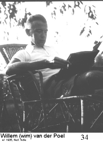Willem van der Poel ca 1935 Ned. Indië